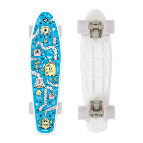 Skateboard FIZZ FUN BOARD Alarm Blue 2020 Skateboard FIZZ FUN BOARD Alarm Blue 2020