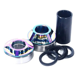 Colony Mid Bottom Bracket (19mm|Rainbow Anodise) Colony Mid Bottom Bracket (19mm|Rainbow Anodise)