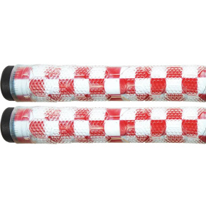 Grips Stolen Hive SuperStick Flangless Clear / Fasttimes Red Grips Stolen Hive SuperStick Flangless Clear / Fasttimes Red