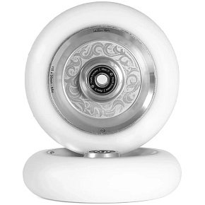 North William holm Signature Kolečka Na Freestyle Koloběžku (110mm|Raw/White)