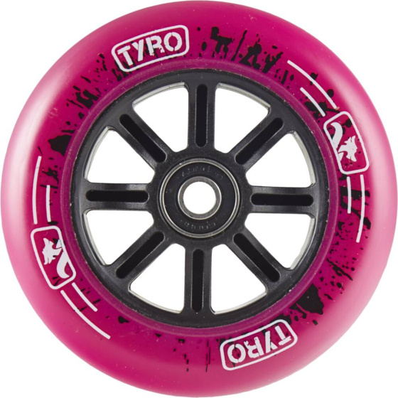 Wheel Longway Tyro Nylon Core 110mm pink