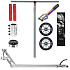 Freestyle Scooter Custom Divine Street 6" Silver