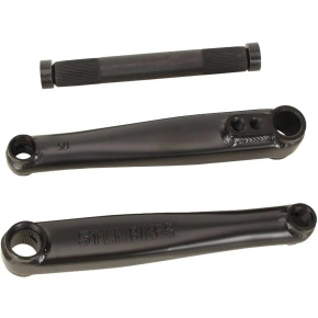 Stolen Talon V2 3-Piece 48-Spline BMX Crank (175mm|Black) Stolen Talon V2 3-Piece 48-Spline BMX Crank (175mm|Black)