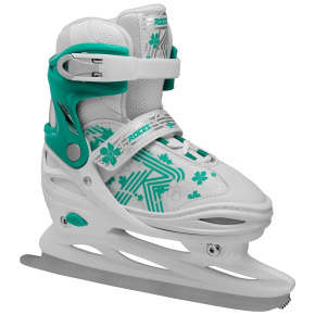 Roces Jokey 3.0 Girls' Ice Skates (White/Turquoise|34-37) Roces Jokey 3.0 Girls' Ice Skates (White/Turquoise|34-37)