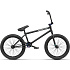 BMX kolo Radio Comrad 20" 21" Matt Black/Black Splatter | Scootshop