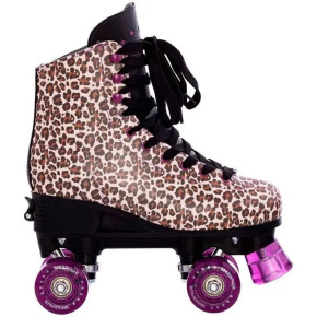 Supreme Del Rey Leopard Nastavitelný Trekové Brusle (Hnědá|31-34) Supreme Del Rey Leopard Nastavitelný Trekové Brusle (Hnědá|31-34)