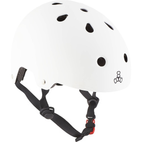 Triple Eight Dual Certified Skate Helmet (XS-S|White) Triple Eight Dual Certified Skate Helmet (XS-S|White)