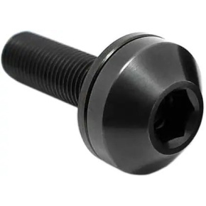 TLC Metric Titanium BMX Bolt Hubs (10mm|Black) TLC Metric Titanium BMX Bolt Hubs (10mm|Black)