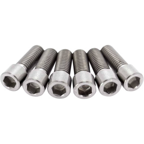 TLC Metric Titanium BMX Stem Bolts (Natural) TLC Metric Titanium BMX Stem Bolts (Natural)
