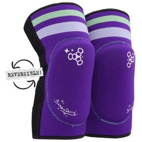 Triple Eight Barbie Patin Reversible Soft Chrániče Loktů (XL|Fialová) Triple Eight Barbie Patin Reversible Soft Chrániče Loktů (XL|Fialová)