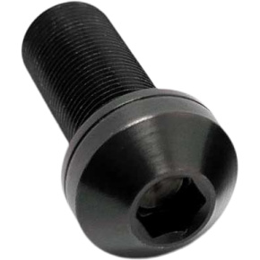 TLC 14x1mm Rear Titanium BMX Hub Bolt (14mm|Black) TLC 14x1mm Rear Titanium BMX Hub Bolt (14mm|Black)