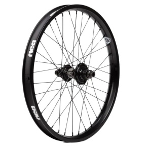 BSD Swerve X Aero Pro Cassette BMX Rear Wheel (Black|Left hand drive)