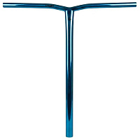 Union Uniq Bend Standard Handlebars 550mm Chrome Blue