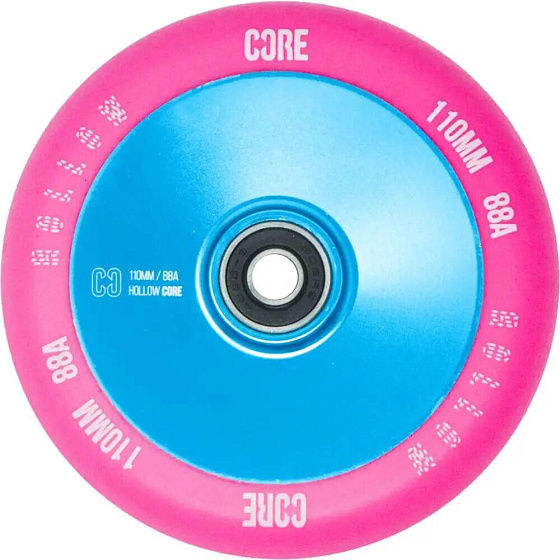 Core Hollowcore V2 100mm wheel pink/blue