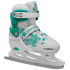 Roces Jokey 3.0 Girls' Ice Skates (White/Turquoise|30-33)