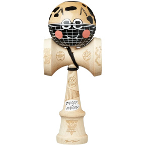 KROM X Jody Barton Zoggy N' Moggy MOG Kendama (Gridball) KROM X Jody Barton Zoggy N' Moggy MOG Kendama (Gridball)