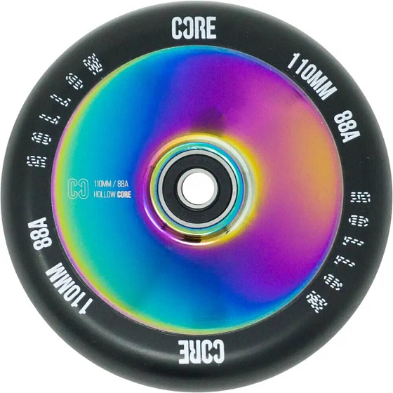 Core Hollowcore V2 wheel 100mm neochrome/black