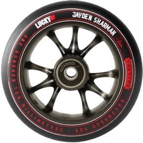Wheel Lucky Jayden Sharman V2 110mm Black Wheel Lucky Jayden Sharman V2 110mm Black