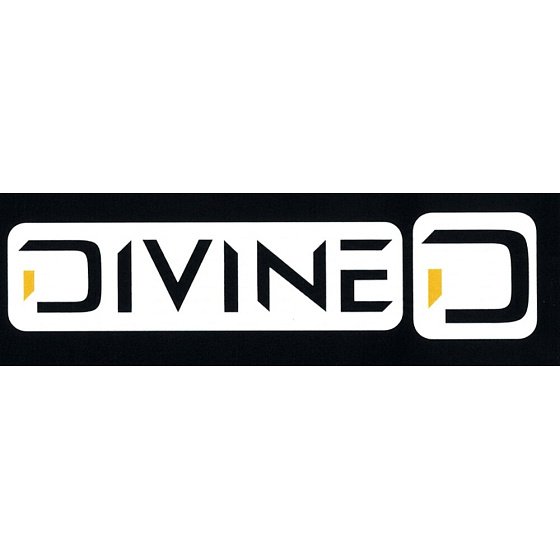 Divine Large White Stickers