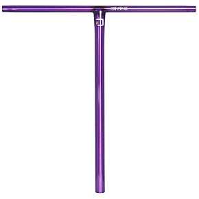 Divine T-bar Handlebars Standard 600x610 mm Polished Purple