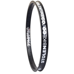 Stolen Rampage BMX Rim (16" | Anodized Black) Stolen Rampage BMX Rim (16" | Anodized Black)