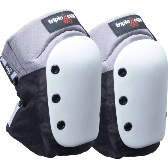 Protectors Triple Eight Street Skate Knee Pads With Black / White