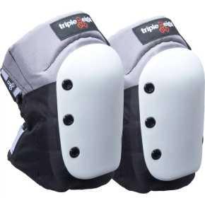 Protectors Triple Eight Street Skate Knee Pads M Black / White Protectors Triple Eight Street Skate Knee Pads M Black / White