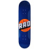 RAD Solid Logo Skate Board (7.75"|Navy)