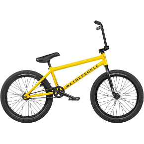 Wethepeople Justice 20" Freestyle BMX Bike (20.75"|Matt Taxi Yellow) Wethepeople Justice 20" Freestyle BMX Bike (20.75"|Matt Taxi Yellow)
