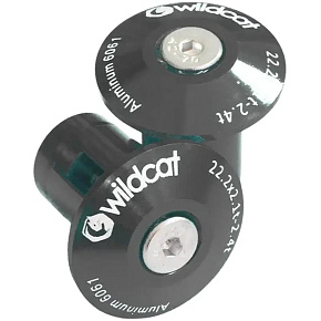 Wildcat Mini BMX Koncovky řidítek 2-balení (Černá) Wildcat Mini BMX Koncovky řidítek 2-balení (Černá)
