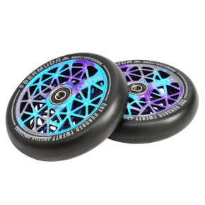 Wheels Oath Bermuda 120mm Blue / Purple / Titanium 2pcs Wheels Oath Bermuda 120mm Blue / Purple / Titanium 2pcs