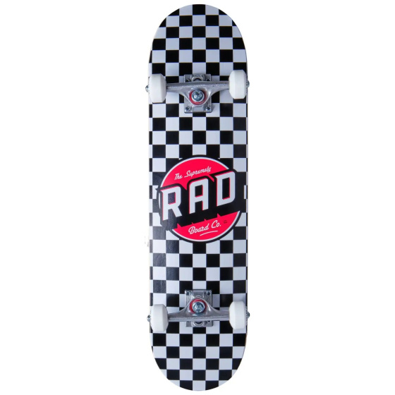 RAD Checkers Skateboard Set (6.75"|Black)