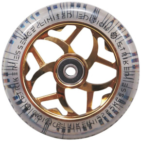 Wheel Striker Essence V3 Clear 110mm Gold Chrome Wheel Striker Essence V3 Clear 110mm Gold Chrome