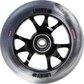 Lucky Toaster Wheel 110mm Black / White Swirl Lucky Toaster Wheel 110mm Black / White Swirl