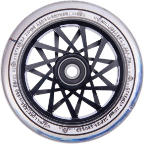 Wheel On A Scooter Striker Zenue Series Clear 110mm Black Wheel On A Scooter Striker Zenue Series Clear 110mm Black