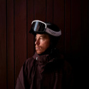 Whitespace Dual Tone Ski Goggles (White/Black/Smoke Lens)