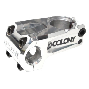 Colony Official Front Load BMX Stem (52mm|Silver) Colony Official Front Load BMX Stem (52mm|Silver)