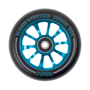 Slamm 100mm Flair 2 wheel.0 Blue Slamm 100mm Flair 2 wheel.0 Blue