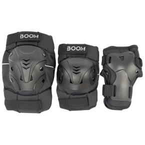 Boom Classic PLUS tripple pad set Black L Boom Classic PLUS tripple pad set Black L