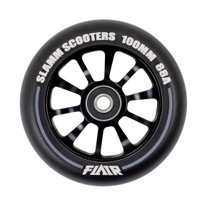 Slamm 100mm Flair 2 wheel.0 Black Slamm 100mm Flair 2 wheel.0 Black