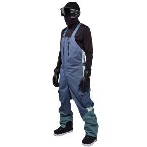 Whitespace 2L Cargo Insulated Bib Snow Pants (M|Slate Blue) Whitespace 2L Cargo Insulated Bib Snow Pants (M|Slate Blue)