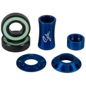Stolen Revolver Mid BMX Bottom Bracket (19mm|Blue) Stolen Revolver Mid BMX Bottom Bracket (19mm|Blue)