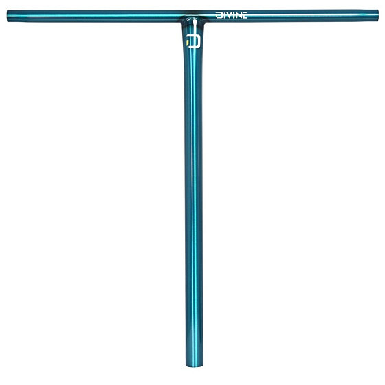 Divine T-bar handlebars standard 600x610 mm Polished Teal