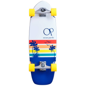 Ocean Pacific Surfskate (295"|Sunset White/Navy) Ocean Pacific Surfskate (295"|Sunset White/Navy)