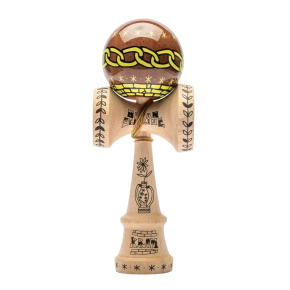 KROM Bryan Scagline Signature MOD Kendama (Brown) KROM Bryan Scagline Signature MOD Kendama (Brown)