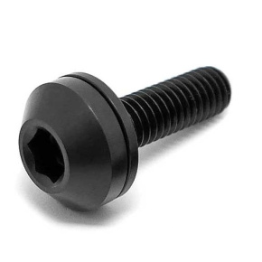 TLC Profile/Madera Titanium BMX Hub Screw (14mm|Black) TLC Profile/Madera Titanium BMX Hub Screw (14mm|Black)