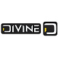 Divine Small Black Stickers