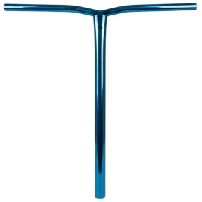 Union Uniq Bend Oversized Handlebars 620mm Chrome Blue Union Uniq Bend Oversized Handlebars 620mm Chrome Blue