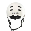 Helmet Boom Stay Safe S White Adjustable