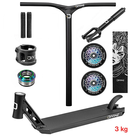 Freestyle Scooter Custom Divine Park ALU Black